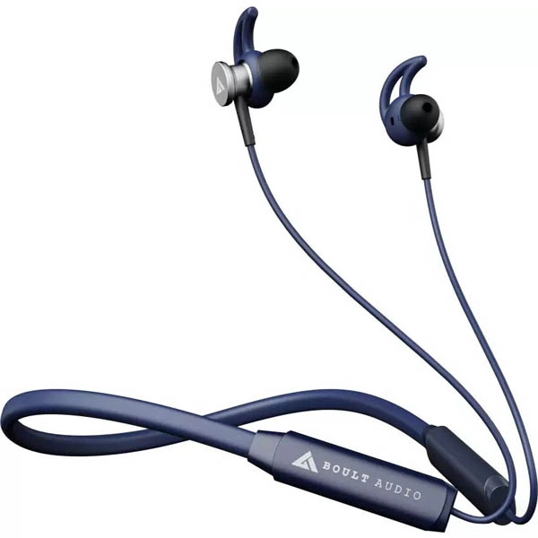 Boult Audio EQCharge Neckband With 32hrs Playtime - Blue - Blue