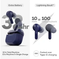 Boult Audio GearPods True Wireless Earbuds - White - White