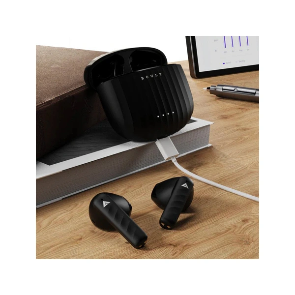 Boult Audio K20 32Hrs Playtime with 13mm Drivers - BoomX - White - White