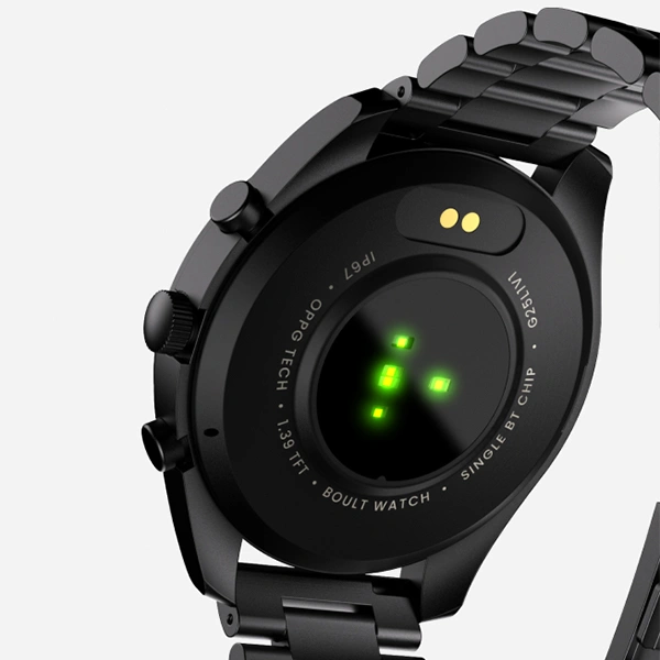 Boult Audio Mirage Round Dial Smartwatch with 1.39 Inches - Coal Black - Coal Black