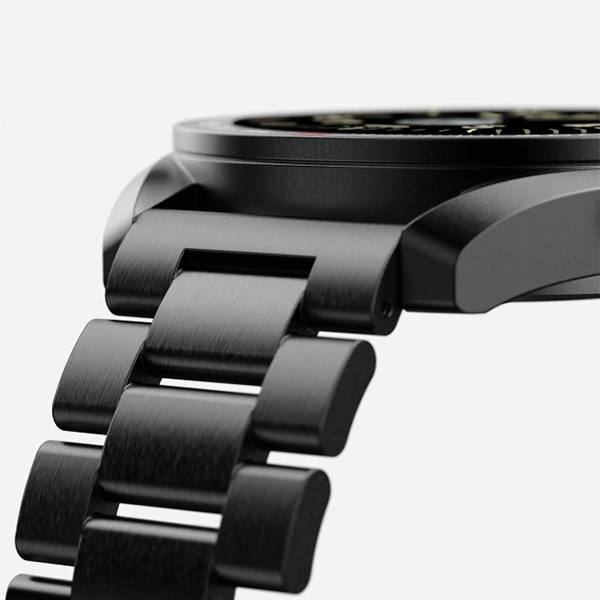 Boult Audio Mirage Round Dial Smartwatch with 1.39 Inches - Coal Black - Coal Black
