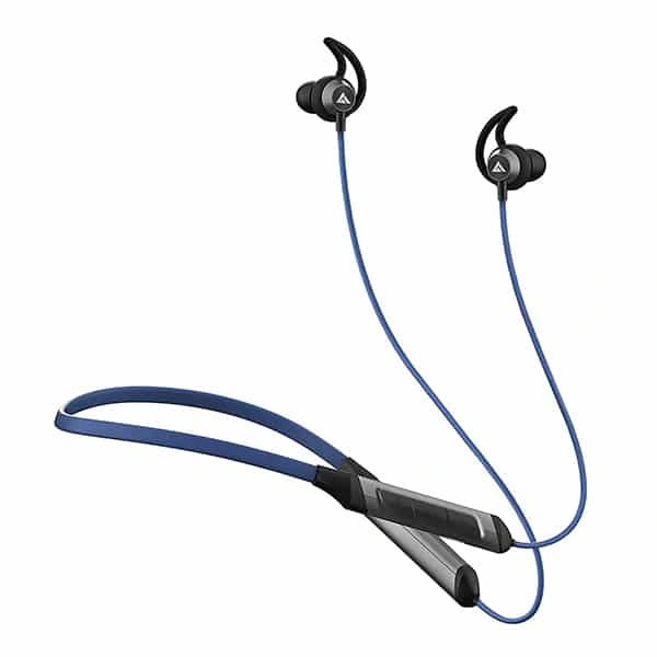 Boult Audio Probass Qcharge Earphones - Blue - Blue