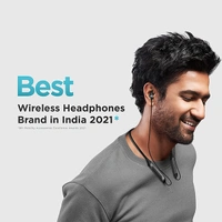 Boult Audio Probass Qcharge Earphones - Blue - Blue