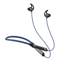 Boult Audio QCharge Neckband with HD calling Mic and 20H Battery Life - Black - Black