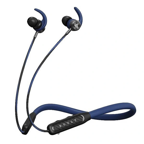 Boult Audio RCharge Wireless in Ear Bluetooth Earphones with ENC Mic - Blue - Blue