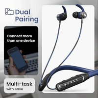 Boult Audio RCharge Wireless in Ear Bluetooth Earphones with ENC Mic - Blue - Blue