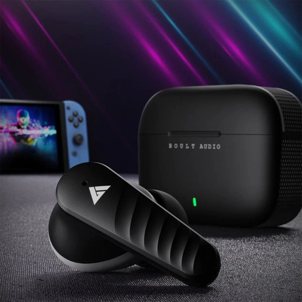 Boult Audio Rito Earbuds with 46H Playtime, ENC Mic