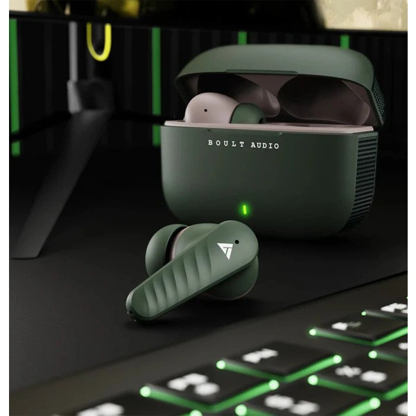 Boult Audio Rito Pro Wireless Earbuds - Grey - Grey