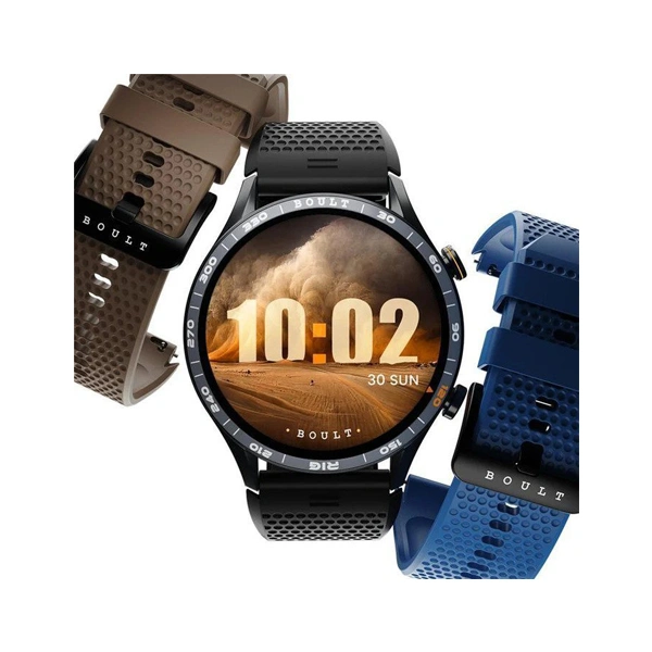 Boult Audio Rover 1.3" HD AMOLED 600Nits Display with 3 Straps - Rig - Rig