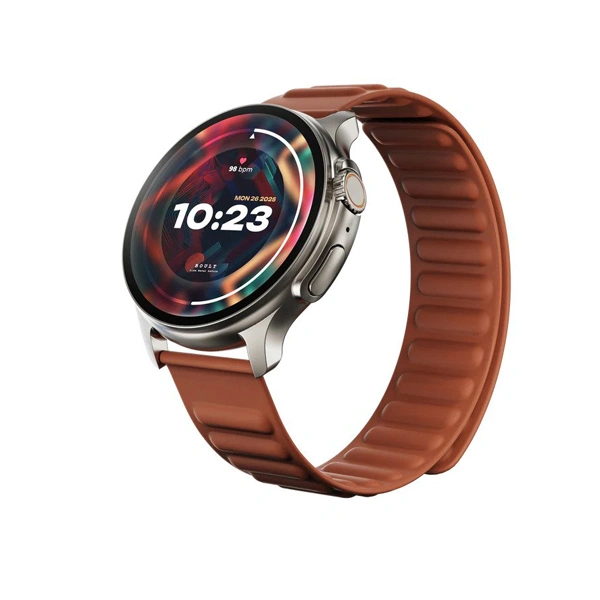 Boult Audio Rover Ultra 1.43” Super AMOLED Display Smartwatch - Brown - Brown