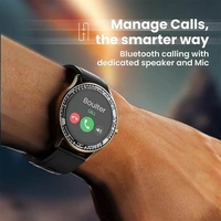Boult Audio Striker Smartwatch with 1.3" Round Display - Cream - Cream