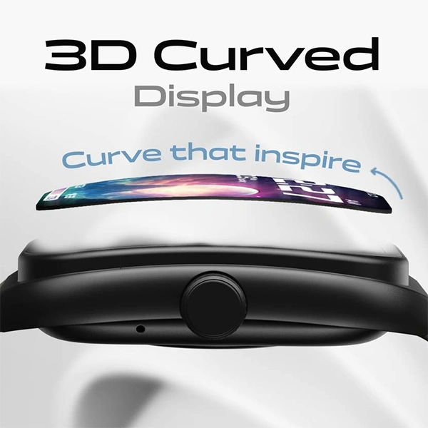Boult Audio Trail Smart Watch 2.01'' 3D Curved HD Display