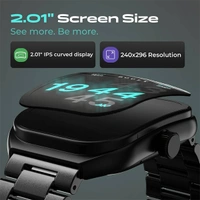 Boult Audio Trail Smart Watch 2.01'' 3D Curved HD Display