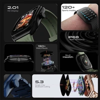 Boult Audio Trail Smart Watch 2.01'' 3D Curved HD Display