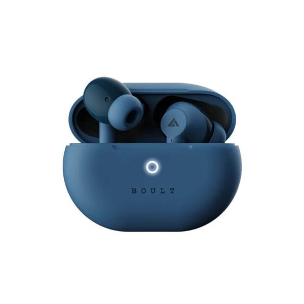 Boult Audio W40 45Hrs Playtime Wireless Earbuds - Denim Blue - Denim Blue
