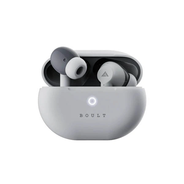 Boult Audio W40 45Hrs Playtime Wireless Earbuds - Ivory White - Ivory White