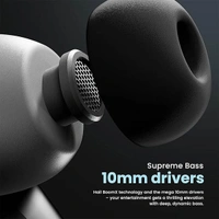 Boult Audio X10 True Wireless in Ear Earbuds With 45H Playtime - White - White