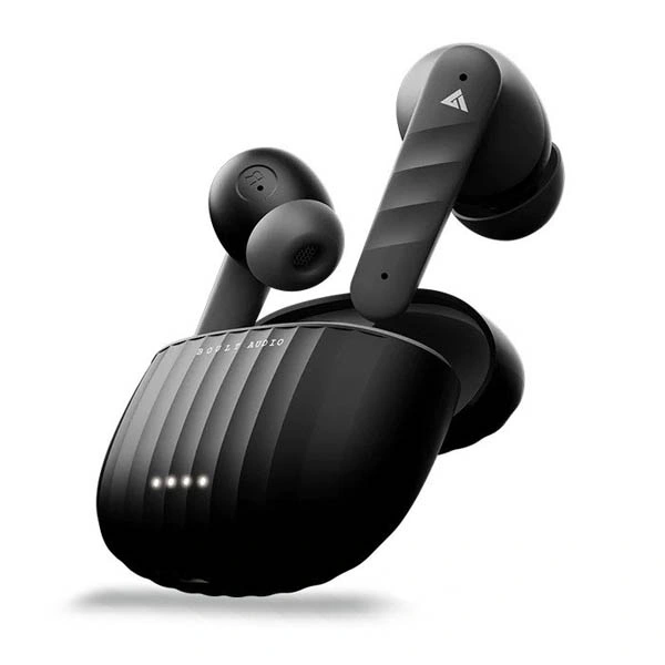 Boult Audio X45 Earphones with ZEN ENC Quad Mic - Grey - Grey