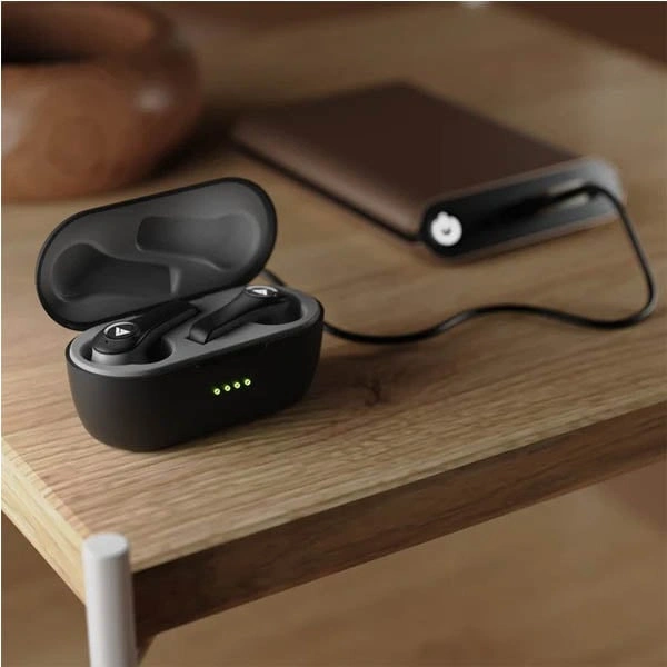 Boult Audio X50 Earbuds with Quad Mic ENC, 40H Playtime - Grey - Grey