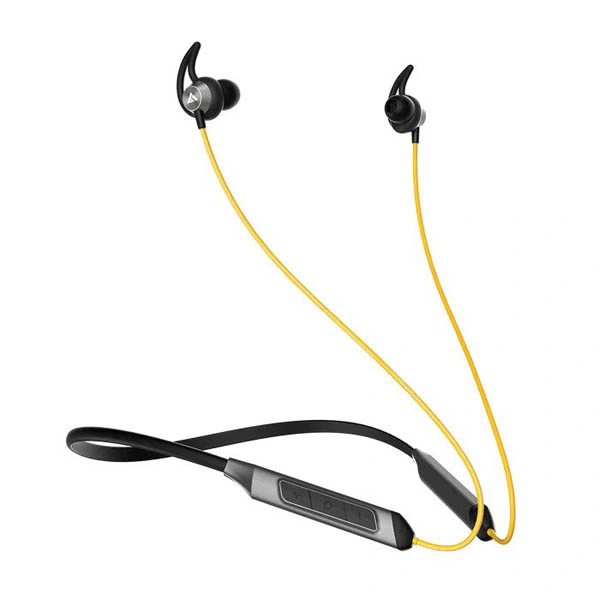 Boult Audio XCharge Wireless in Ear Bluetooth Earphones with ENC Mic - Yellow - Yellow