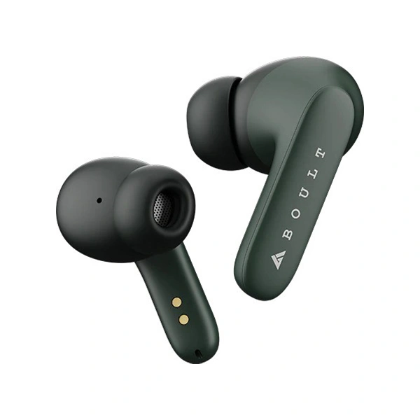 boAt Boult Audio Y1 Wireless Earbuds - Green - Green
