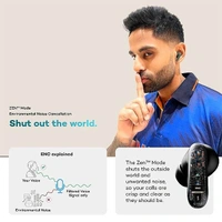 Boult Audio Z20 TWS Earbuds with 40H Playtime - Black - Black