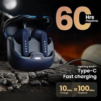 Boult Audio Z40 True Wireless in Ear Earbuds with 60H Playtime - Blue - Blue