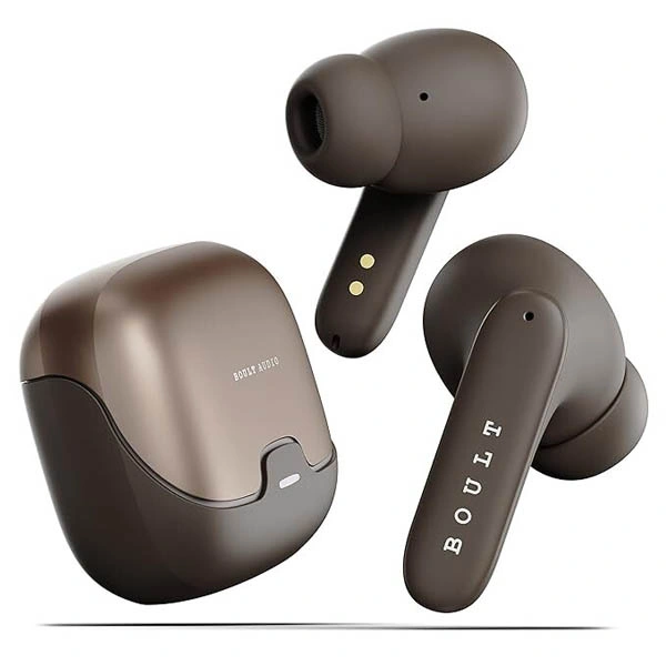 Boult Audio Z40 True Wireless in Ear Earbuds with 60H Playtime - Brown - Brown