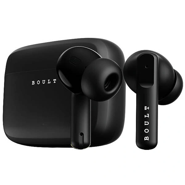 Boult Audio Z60 Truly Wireless in Ear Earbuds with 60H Playtime - Raven Black - Raven Black