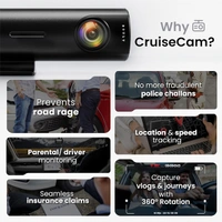 Boult Audio Boult Cruisecam X1 GPS Dash Camera with 1080p HD Recording