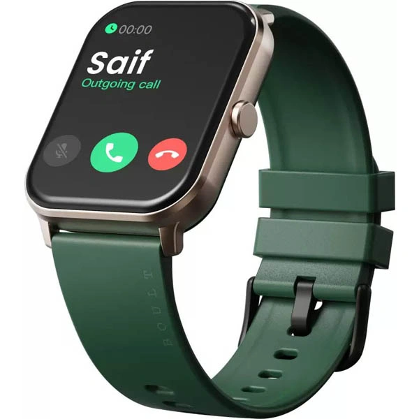 Boult Audio Boult Drift BT Calling 1.69" HD Display Smartwatch - Green - Green