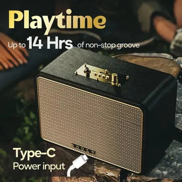 Boult Audio Boult RetroAmp X60 60W Bluetooth Speaker