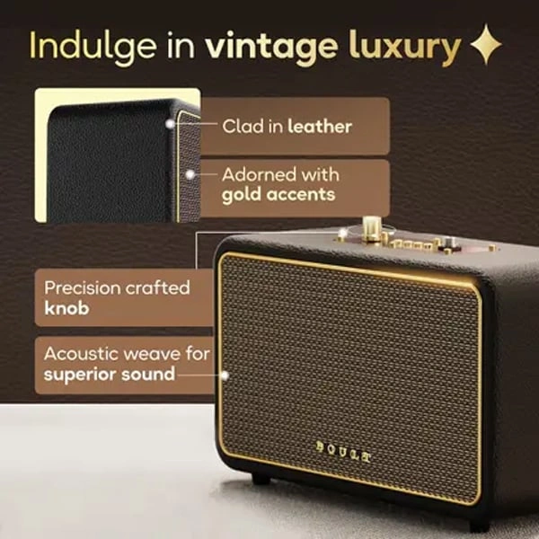 Boult Audio Boult RetroAmp X60 60W Bluetooth Speaker