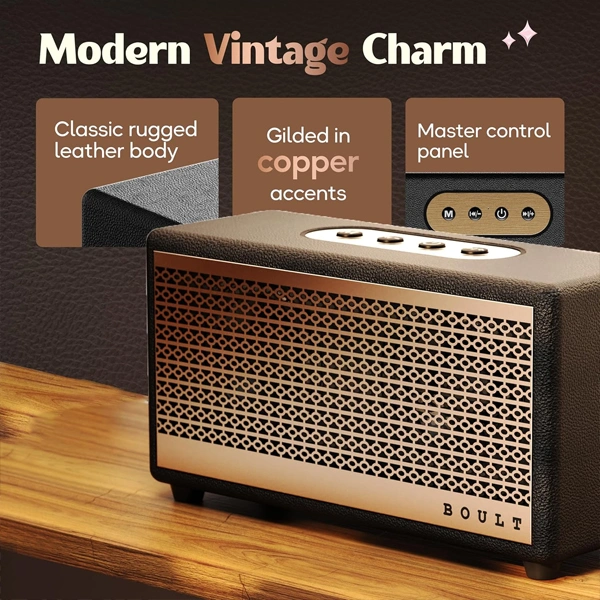 Boult Audio Boult RetroAmp Z30 Bluetooth Speaker