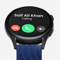 Boult Audio Boult Ripple Pro Bluetooth Calling Smartwatch with AMOLED Display - Black - Black