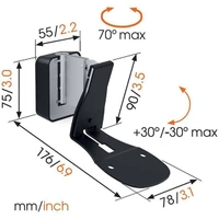 B&amp;W Bowers & Wilkins Formation Flex Speaker Wall Bracket