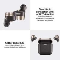 B&amp;W Bowers & Wilkins PI7 True Wireless Earbuds - White - White