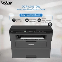 Brother DCP-L2531DW Multi-Function Monochrome Laser Printer