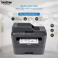Brother DCP-L2541DW Multi-Function Monochrome Laser Printer