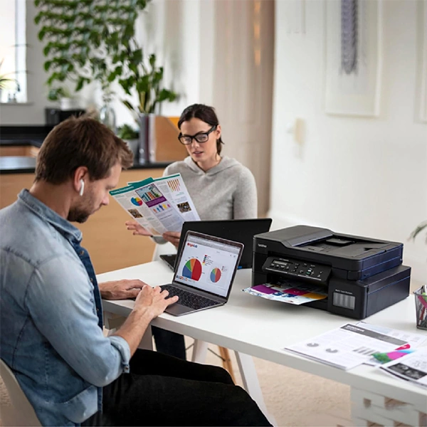 Brother DCP-T820DW Wi-Fi & Auto Duplex Color Ink Tank Multifunction All in One Printer