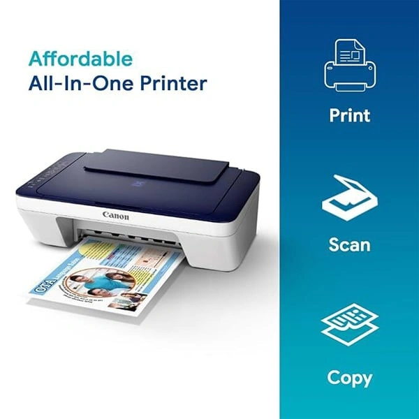 Canon PIXMA E477 All in One WiFi Ink Efficient Color Printer