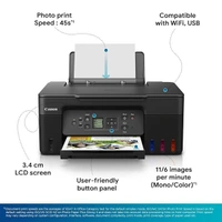Canon PIXMA MegaTank G3770 BK All-in-one WiFi Inktank Color Printer
