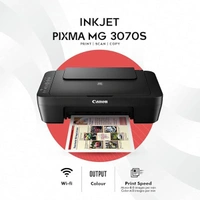 Canon PIXMA MG3070S All in One WiFi Inkjet Color Printer