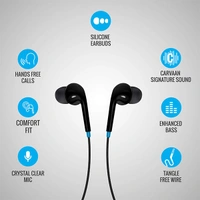 Carvaan Saregama Earphones GX01 with Mic - Designed for Augmented Music Listening Experience