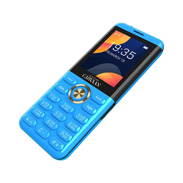 Carvaan Saregama Hindi (Don M12) Dual Sim Keypad Mobile Phone - Tulip Pink - Tulip Pink