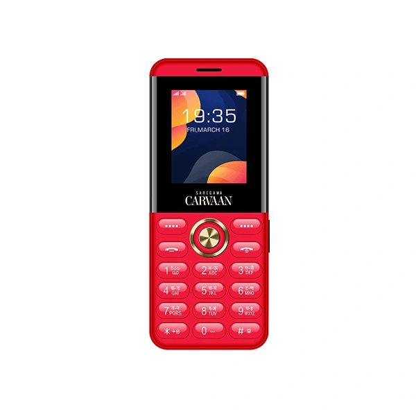 Carvaan Saregama Hindi (Don M12) Dual Sim Keypad Mobile Phone - Tulip Pink - Tulip Pink