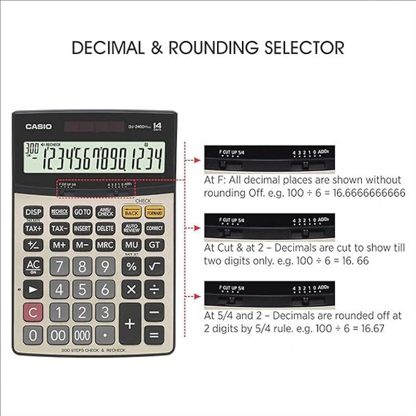Casio DJ-240D Plus Calculator
