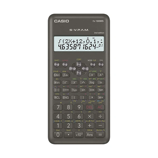 Casio FX-100MS 2nd Gen Non-Programmable Scientific Calculator