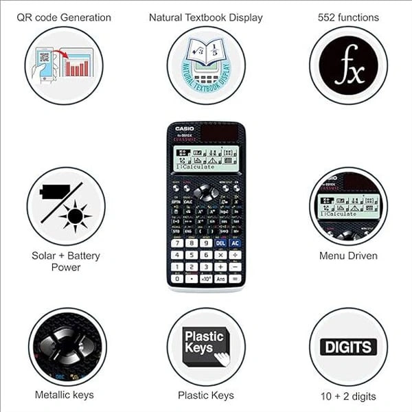 Casio FX-991EX Classwiz Non-Programmable Scientific Calculator