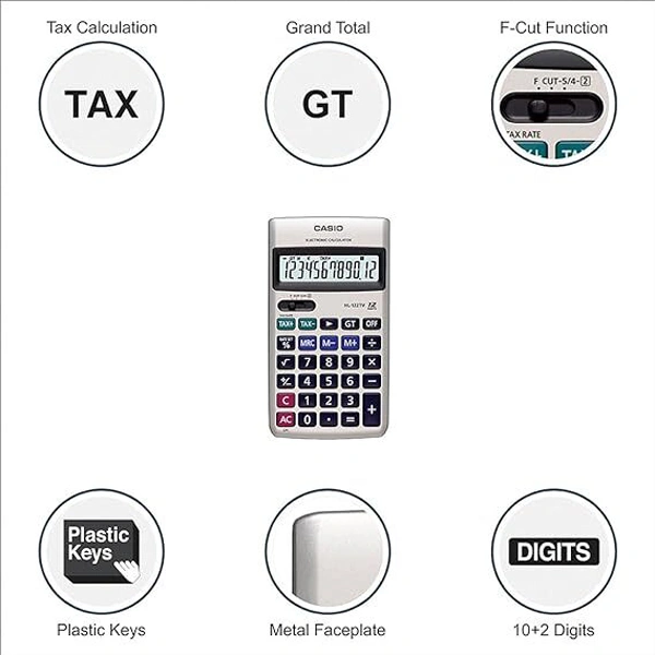 Casio HL-122TV Portable Calculator